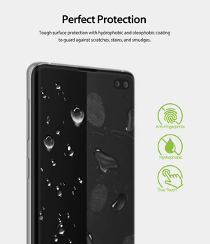 Ringke Screen Protector Fólia Pre Samsung Galaxy S Rezacím Zariadením S10 9 S10 9 Plus Poznámka 10 Poznámka 10 Plus Dual Jednoduché Film 2 Balík