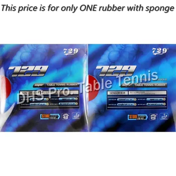 RITC 729 Priateľstvo SUPER FX-729 Guo Yuehua pips-v stolný tenis, pingpong gumy s sponge