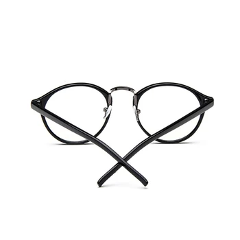 Móda Vintage Transparentné okrúhle okuliare jasný rám Ženy Predstavenie krátkozrakosť okuliare Mužov Okuliare Rám blbecek optické rám