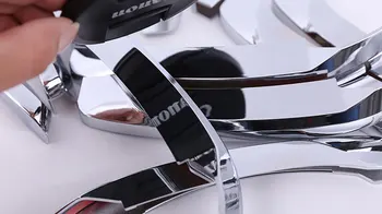14pcs Prednej maske Kryt Dekorácie Výbava Pre BMW X1 F48 2016 2017 ABS chrómové Doplnky Auto Styling Nové Prírastky