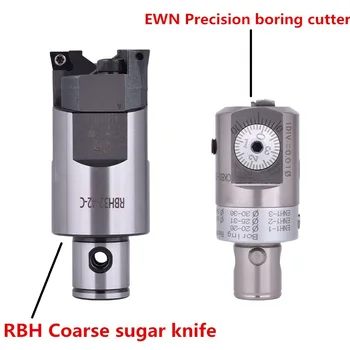 RBH Twin bit RBH 40-55mm Twin-bitové Drsné Nudné Hlavu CCMT09T304 používa pre hlboké otvory nudné nástroj Nové