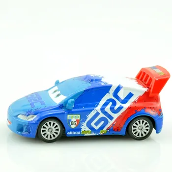Disney Pixar Cars 2 3 Raoul Caroule Kovové Diecast C4 WRC zliatiny Toy model Auta, pre deti darček 1:55 Zbrusu Nové hračky Na Sklade