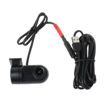 Pomlčka Kamera Auta DVR USB Kamery Pre HD 170 Stupňov Jazdy Záznamník Nočné Videnie G-sensor