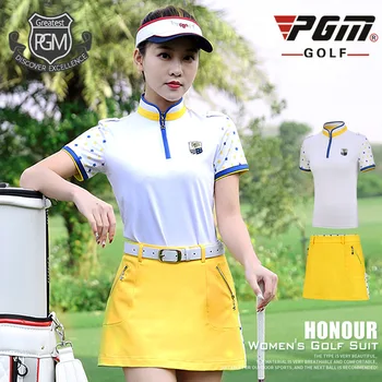 Golf, Tenis, Baseball Oblečenie Vyhovovali dámske Krátky Rukáv T-Shirt Slim Sukne Jar Leto Športové Nastaviť Lady Oblečenie