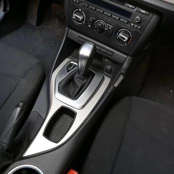 ABS Chrome Auto Control Radenie Panel Kryt Radenia Panel Rám Orezania Na BMW X1 E84 2010-2013 LHD Príslušenstvo