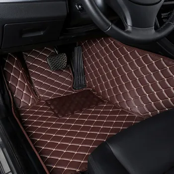Kalaisike 1 Ks Vlastné auto podlahové rohože pre Tesla modely 3 Model S MODELOM X Auto príslušenstvo styling