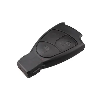 RIOOAK 3ks/veľa 2/3 Tlačidlá Smart Key Prípade Shell Fob Náhradný Kryt Pre Mercedes Benz B C E ML S CL, CLK 3BT Kľúča Vozidla