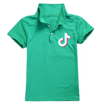2020 nové detské bavlnené POLO tričko Klop-klop chlapcov a dievčatá-krátke rukávy T-shirt detské letné ležérne oblečenie