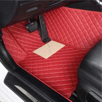 Auto podlahové rohože pre baojun 530 5 sedadiel accesorios nepremokavé kožené auto styling auto koberec auto podložky príslušenstvo tapis voiture