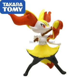 Pokemon Originálne Hračka Takara Tomy Bábika Veľké SP Spoločné Hnuteľného Delphox Greninja Quilladin Akčné Figúrky Zberateľskú