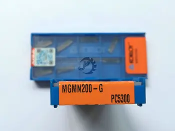 NOVÉ KORLOY MGMN200-T PC5300 / MGMN300-T PC5300 / MGMN400-T PC5300 Spekané karbidy vložky CNC čepeľ sústruh nástroj
