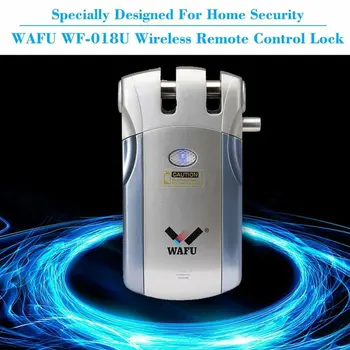 Wafu WF-018 Elektrický Dverný Zámok Bezdrôtové Ovládanie Pomocou Diaľkového Ovládania Otvoriť a Zavrieť Smart Home Security Lock Dvere Jednoduchá Inštalácia