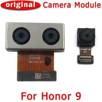 Originálne Predné a Zadné Zadná Kamera Pre Huawei Honor 9 Hlavných s Kamerou Modul Flex Kábel Výmena Náhradných Dielov