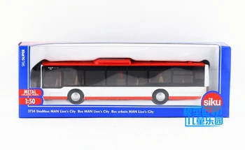 1:50 Rozsahu Man Lion ' s City Bus autíčka Siku 3734 Diecast Kovový Model Dverí Openable Vzdelávacie Kolekcie Darček Pre Deti