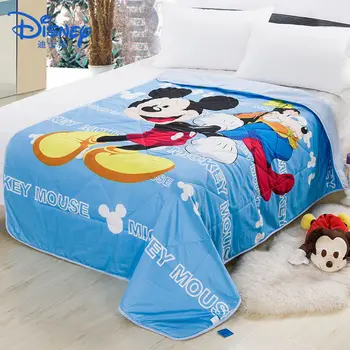 Disney Prikrývka, Deka Bavlna Letná Tenká prikrývka Napping Spanie Cartoon Deti, Dieťa, Dieťa, Dievča, chlapec, spálňa 150x200cm