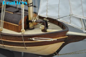 Rozsahu 1/30 Klasiky drevená loď plaviť Lode model súpravy na SPARY Boston moderná plachetnica DIY model