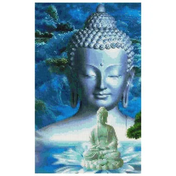 AZQSD Diamond Maľovanie Náboženstvo Plné Námestie Diamond Výšivky Buddha Mozaiky Portrétu Vyšívanie Domova Kamienkami Darček