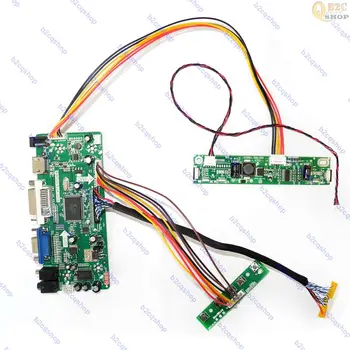 LCD Displej ovládač Radiča Doske Auta pre LM270WF5(SS)(A1) LM270WF5 SSA1 1920X1080 panel displeja VGA DVI HDMI kompatibilné Audio