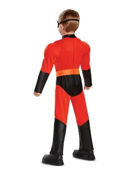 NOVÝ Detí Halloween Kostým Pán Incredible jumpsuit Kostým chlapci Dash Cosplay Detský Superhrdina Kostým