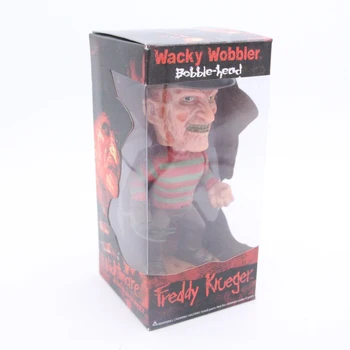 Nočná mora Pred Vianocami Jack Skellington & Freddy & piatok 13 Jason Bobble-Vedúci Šialený Wobbier Obrázok Hračky