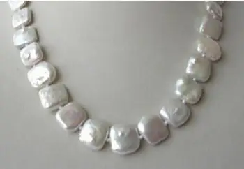 Doprava zadarmo 42cm Šperky Perlový Náhrdelník ohromujúci veľký barokový bielych sladkovodných kultivovaných perlový náhrdelník