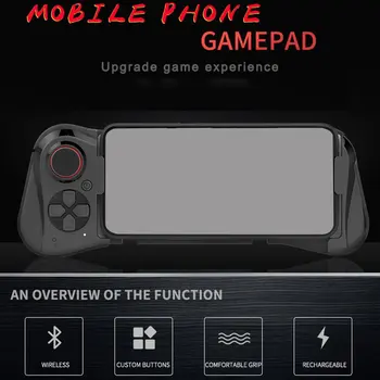 Mocute 058 Bezdrôtový Game pad Bluetooth Android Ovládač VR Teleskopická Radič Herný Gamepad Pre iPhone PUBG Mobile Joypad