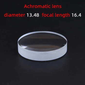 Diameter13.48 Hlavná length16.4 achromatic objektív továreň na vlastný ďalekohľad šošovky zväčšovacieho skla rôznych veľkostí