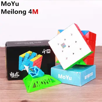 MoYu Meilong M 3 M 4 M 5 M Magnetické Magic Speed Kocka Stickerless 3x3x3 4x4x4 5x5x5 Cubing Triede Magnety Puzzle, Kocky, Hračky