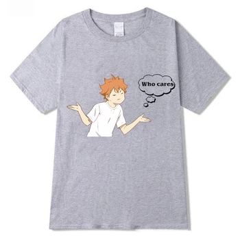 2020 Lete Haikyuu T-Shirt Mužov Bavlnené Tričko Anime Hinata Shoyo Tobio Kageyama Oblečenie