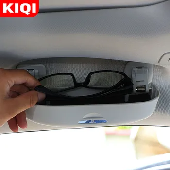 KIQI Auto slnečné Okuliare Prípade Držiak Pohárov Box Skladovacie Boxy vhodné pre Infiniti QX30 QX50 QX60 Q50L Q70L Príslušenstvo