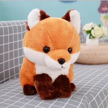 40 cm Roztomilý Dlhý Chvost Fox Plnené Deti Móda Kawaii Narodeniny Domov Shop Dekor Oblečenie pre Bábiku Deti Hračka Darček