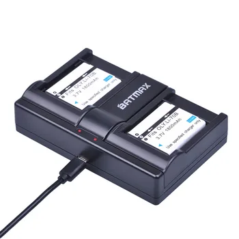 2 ks 1800mAh Li-70B Li 70B Batérie + Duálny USB Nabíjačka pre Olympus FE-4020 FE-4040 FE4020 FE4040 D705 FE5040 D-705 D-710 VG-110