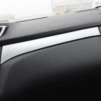 Pre Nissan Qashqai J11 Rogue Šport-2018 ABS Matný/Uhlíkových Vlákien stredovej Konzoly Panel Pásy Kryt Výbava príslušenstvo 1pcs