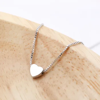 Shuangshuo 2017 Módne Šperky Malé Srdce Choker Náhrdelník Žena Vintage Charm Láska Srdce Náhrdelníky & Prívesky Chokers collier