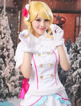 Láska Live Školy Idol Projektu Snehu Halation Eli Ayase Cappa Topy, Šaty Jednotné Oblečenie Anime Cosplay Kostýmy
