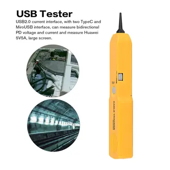 RJ11 Siete Telefón Wire Cable Tester Toner Tracker Diagnostikovať Tón Line Vyhľadávanie Tracer Detektor Sietí Nástroje