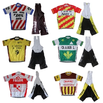 2019 nový Cyklistický Dres mužov, Krátky rukáv, nohavice s náprsenkou šortky Gél pad Cyklistické Oblečenie na bicykli nosiť dres nastaviť ropa Ciclismo top kit