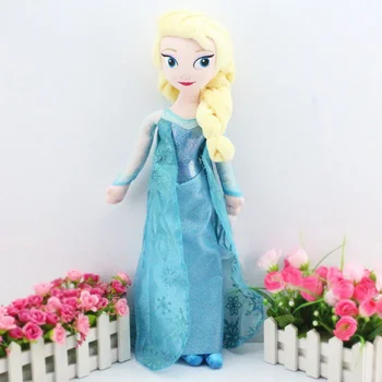 40-50 CM Frozen2 Anna Elsa Oblečenie pre Bábiky Disney Princezná Anime Obrázok Plyšové Hračky, detský Narodeniny Vianočný Darček