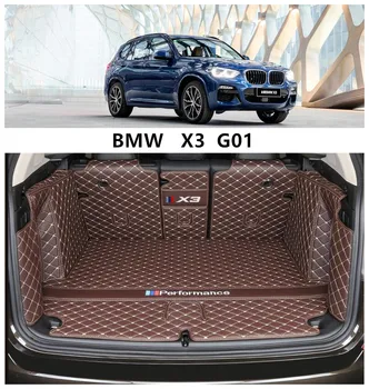 Pre BMW X3 G01 2018 2019 2020 2021+ Celý Zadný Kufor Zásobník Linkovej lodnej prepravy Nákladu Mat Poschodí Chránič Nohy Podložky Podložky