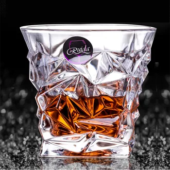 Značka Víno Sklo bezolovnaté Tepelne Odolné Transparentné Crystal Pivo, Whisky Brandy, Vodka Cup Multi Vzor Drinkware Bar Dary