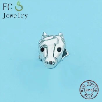 FC Šperky Autentické 925 Sterling Silver Zvierat Malý Kôň Perličiek Fit Pôvodné Kúzlo Náramok Pre Výrobu Ženy Berloque 2020