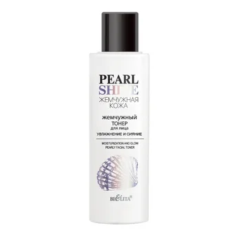 Pearl Toner pre tvár hydratačný a žiara Pearl Shine pearl kože biela