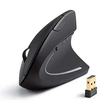 Nové Bezdrôtové Vertikálne Herné Myši Optické Ergonomický USB Počítača Myší 1600DPI Hráč vo Vzpriamenej polohe Myši Myš Pre PC Office Notebook