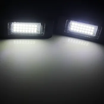 ANGRONG 2x LED 24 SMD Číslo Licencie Doska Svetlo Žiarovky Žiadne Chybové Pre Porsche Panamera 2010+ Pre Seat Alhambra Ibiza / ST MKV