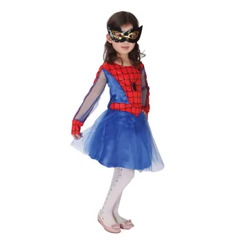 Deti Spider Dievčatá, Cosplay Kostýmy, Kostýmy pre Deti Nový Rok Purim Maškarný Strany