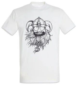 Komické Viking Tváre, T-Shirt Odhin Odin Zábava Vikingovia Severanov Norsemen Valhalla Toon Klasické Jedinečný Tee Tričko
