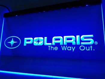LG142b - Polaris snežných skútrov logo Predaj Nových Neónových LED, Neónové Svetlo Prihlásiť