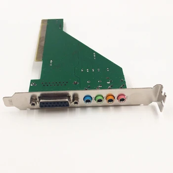 4.1 CH CMI8738 Zvuková Karta DLS Počítač Chipset Vnútorného HIFI Desktop PC Port PCI S CD Praktické Elektronických Komponentov