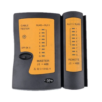 1 ks Vodič Tester Tools Sieťový Kábel USB, RJ45 Drôt Tester Test Dvakrát skrútený Kábel Detektor Nástroj na Sledovanie auta Sietí