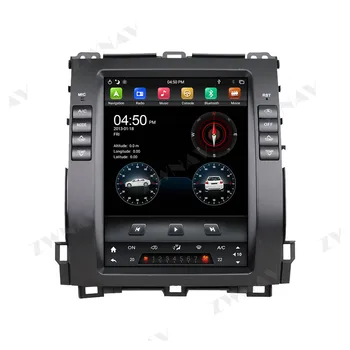 PX6 DSP Carplay Plazmové obrazovky 4+64GB Android 9.0 Auto Multimediálny Prehrávač Pre TOYOTA Prado 2002-2008 GPS Rádio Auto stereo vedúci jednotky
